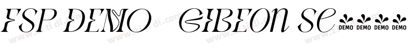 FSP DEMO   GIBEon Se字体转换